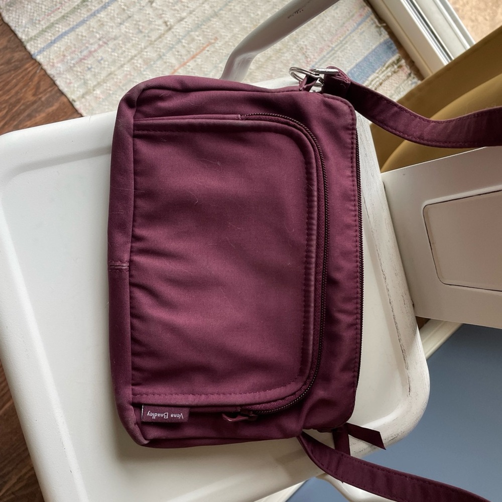 Vera Bradley Purple Crossbody Bag with Elegant Design